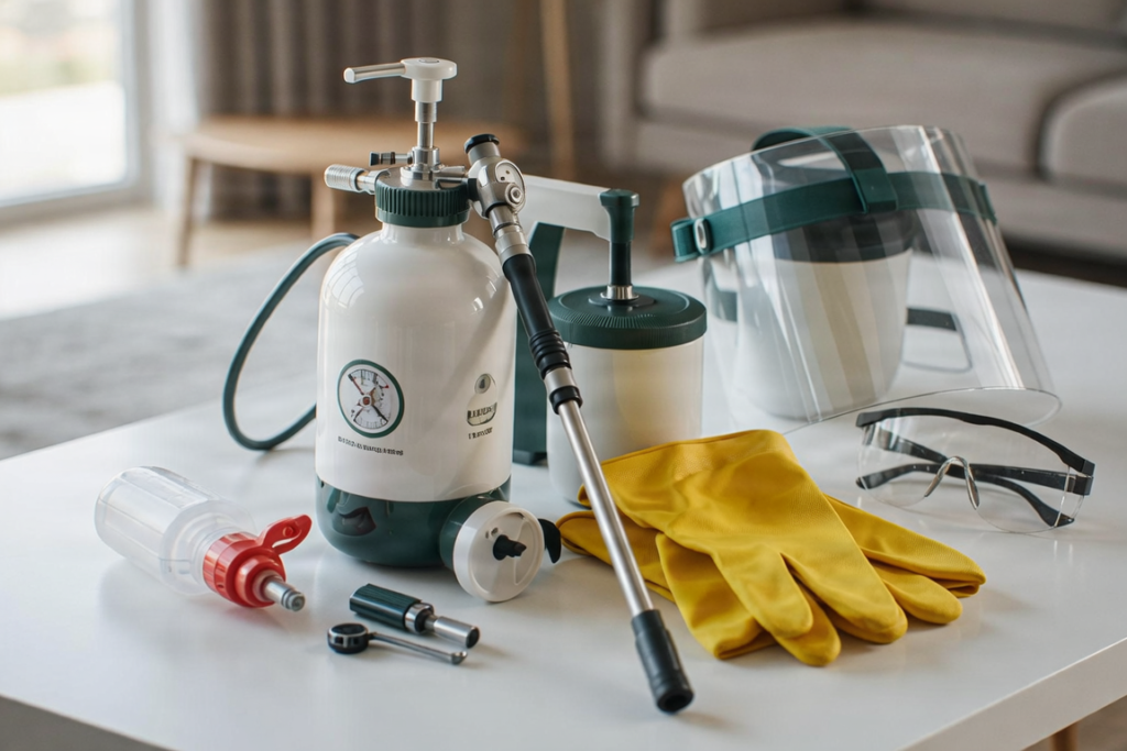 Équipement de désinfection professionnel certibiocide